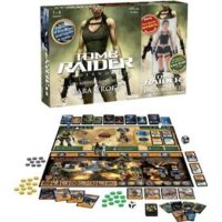 Lara Croft Tombe Raider Jeu de société et Figurine collector(Neuf).