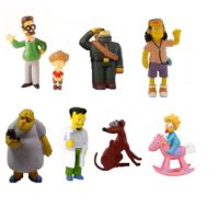 Simpson Lot de 8 Figurines