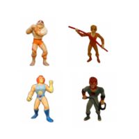 4 Figurines Cosmocats