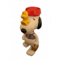 SNOOPY EQUILIBRISTE AVEC WOODSTOCK