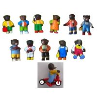 12 Petit Ours Brun Lot fig Bayard