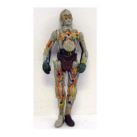 C3PO (Z6Po) fig Star Wars LFL 2001 Hasbro