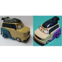 Pinion Tanaka + Kingpin Nobunaga sumo deluxe 2 voitures cars Disney/Pixar