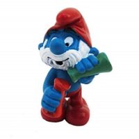 Grand schtroumpf fabrique une potion PEYO 1983 schleich