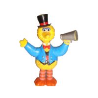 BIG BIRD 1 RUE SESAME figurine