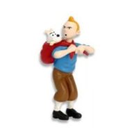 Tintin avec Milou dans un baluchon Hergé/ML