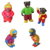 5 Petit Ours Brun Lot fig Bayard illustration originale Danièle Bour