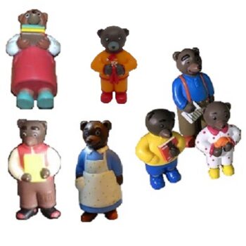7 Petit Ours Brun Lot fig Bayard illustration originale Danièle Bour
