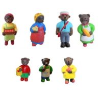 7 Petit Ours Brun Lot fig Bayard illustration originale Danièle Bour