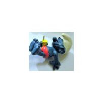 schtroumpf allongé avec boisson 1984 Peyo Schleich W.Germany