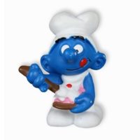 schtroumpf gourmand 1982 Peyo Schleich