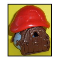5 Maisons champignon schtroumpf 1978 PEYO SCHLEICH