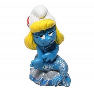 schtroumpfette sirène 1981 PEYO SCHLEICH W.GERMANY