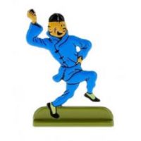 Tintin en métal le lotus bleu édition Hergé ML 2010