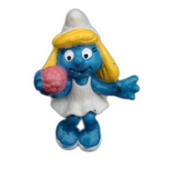 Schtroumpfette maquillage 1983 PEYO SCHLEICH