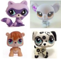 lot de 4 PetShop (LPS) Hasbro.