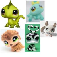5 Pet Shop rare collector (LPS) Hasbro