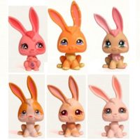6 Lapins Pet Shop (LPS) Hasbro