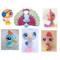 6 oiseaux Pet Shop (LPS) Hasbro