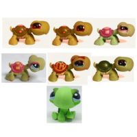 7 tortues Pet Shop (LPS) Hasbro.