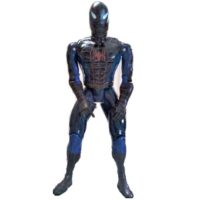 Spiderman 1994 Bleu et noir avec ventouse aux mains Marvel Toy Biz Inc 27 cm