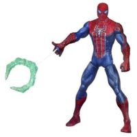 Spiderman 2012 Marvel Hasbro avec grappin toile vert 15 cm