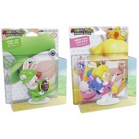 Luigi et Peach Figurine Mario et Les Lapins Crétins Kingdom Battle 8 cm