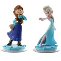 Elsa et Anna 2 figurines Disney Infinity Reine des Neiges