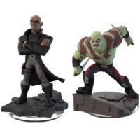 Nick fury+Drax Disney Infinity 2.0 Marvel lot de 2 figurines.