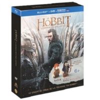 Le Hobbit La Bataille des cinq Armées Coffret Blu-Ray+DVD+2 figurines Lego en exclusivité neuf sous blister