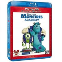 Monstres Academy Combo Blu-Ray 3D+2 Blu-Ray 2D film et Bonus. Neuf.