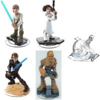Star Wars Disney Infinity 3,0 4 figurines + Monde Star Wars