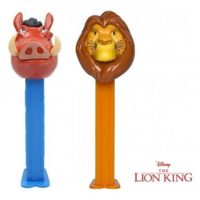 2 PEZ Roi Lion Disney Simba et Pumbaa