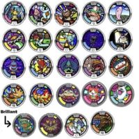 Montre Yo-Kai Watch + 24 médaillon lot 2