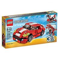 LEGO Créator 31024 Le Bolide Rouge Complet (d'occasion).