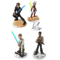 Disney Infinity 3.0 Star Wars 4 figurines + Monde Star Wars (Lot 2)