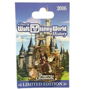 Pin's Pirates of the caribbean Edition Limited 2016 Neuf Walt Disney World History