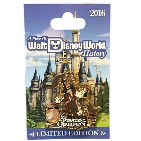 Pin's Pirates of the caribbean Edition Limited 2016 Neuf Walt Disney World History