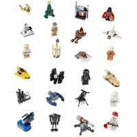 LEGO Star Wars 75056 Calendrier de l'Avant complet sans boite ni notice.