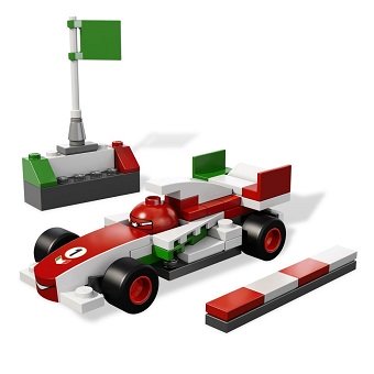 LEGO Cars 9478 FRANCESCO BERNOULLI avec notice sans boite.