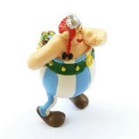 Obélix Bouquet de fleur dans le dos figurine Astérix et Obélix PLASTOY 2002