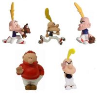 4 Titeuf + Hugo 5 figurines d'occasion Plastoy 2003