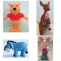 Winnie L'ourson et ses amis 4 Figurines Disney.