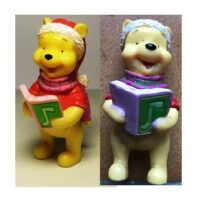 Winnie L’ourson noël avec livre chant Figurine Disney