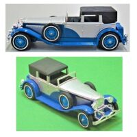 Matchbox 1975 Model J Duesenberg 1930 Yesteryear Town car.