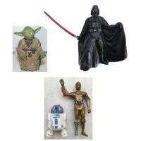 Star Wars 2004 4 figurines LFL
