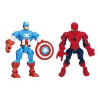 Spiderman et Captain América 2 Figurines Marvel Hasbro 2013