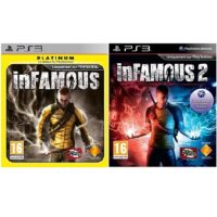 InFamous 1 et 2 jeu PS3 d'occasion