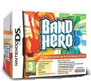 Band HERO Jeu DS avec accessoires.