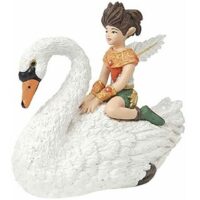 Enfant elfe au cygne Figurine papo neuf.
